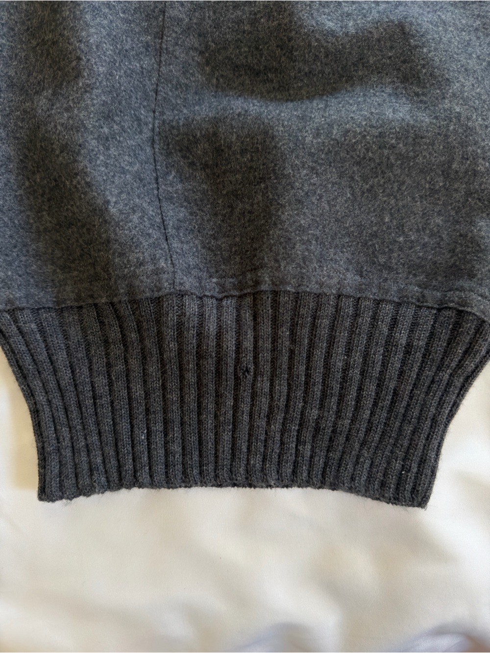 Oska 100% Wool Barrel Trousers Charcoal Grey - Picture 15 of 16